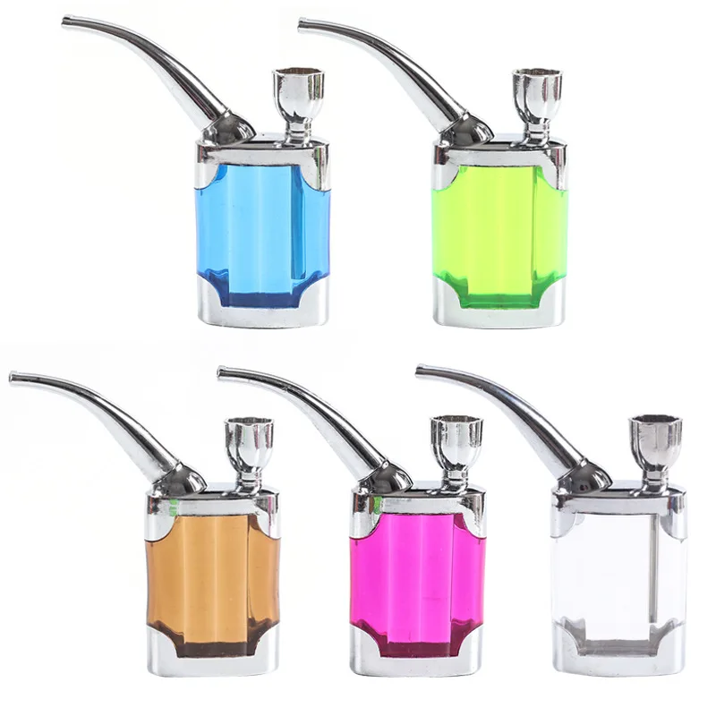 2025 جديد متعدد الوظائف تصفية الغرض أنابيب التدخين المياه مطحنة الدخان Narguile الشيشة أنبوب التبغ حامل السجائر التدخين