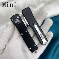 UTX-70 Mini Micro OTF Tech Knife UTX UT85 Serie D2 Blade CNC Aluminum Handle Outdoor Self Defense Little Pocket knives EDC Tools