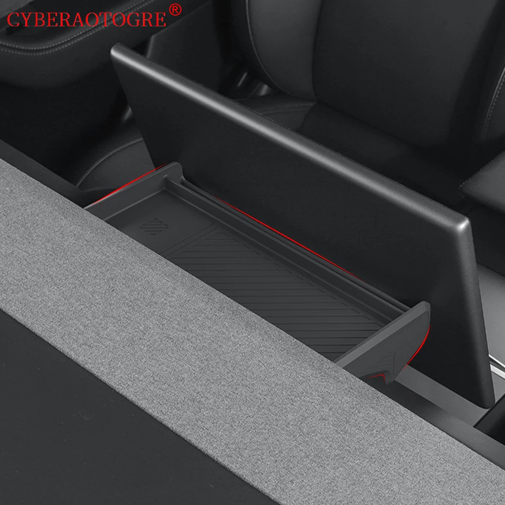 ل تسلا نموذج Y جونيبر 2025 شاشة لوحة القيادة الخلفية صندوق تخزين الأنسجة صينية لنموذج 3 هايلاند لوحة القيادة قوس ECT لوحة