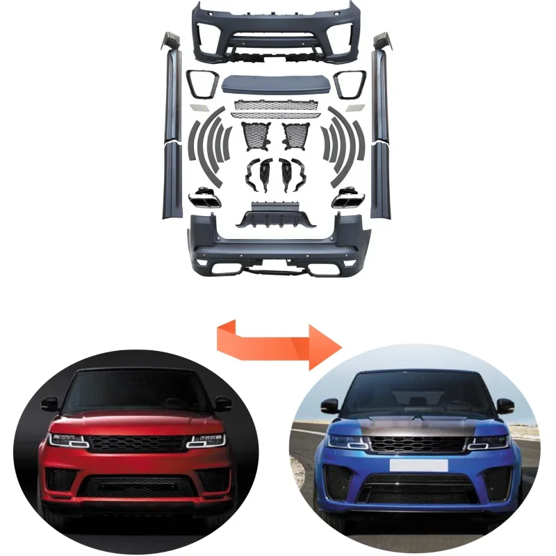 

HW L494 18-22 bodykit UPGRADE TO Sport Edition tuning body kit For Range Rover Sport L494 2018-2022