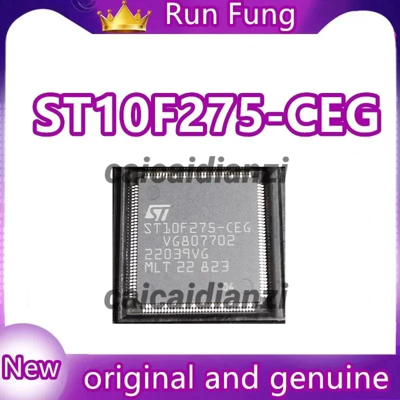 

1pcs/lot ST10F275-CEG tenuous ST10F275 ST10F275 CEG TQFP-144In Stock New Original New Original
