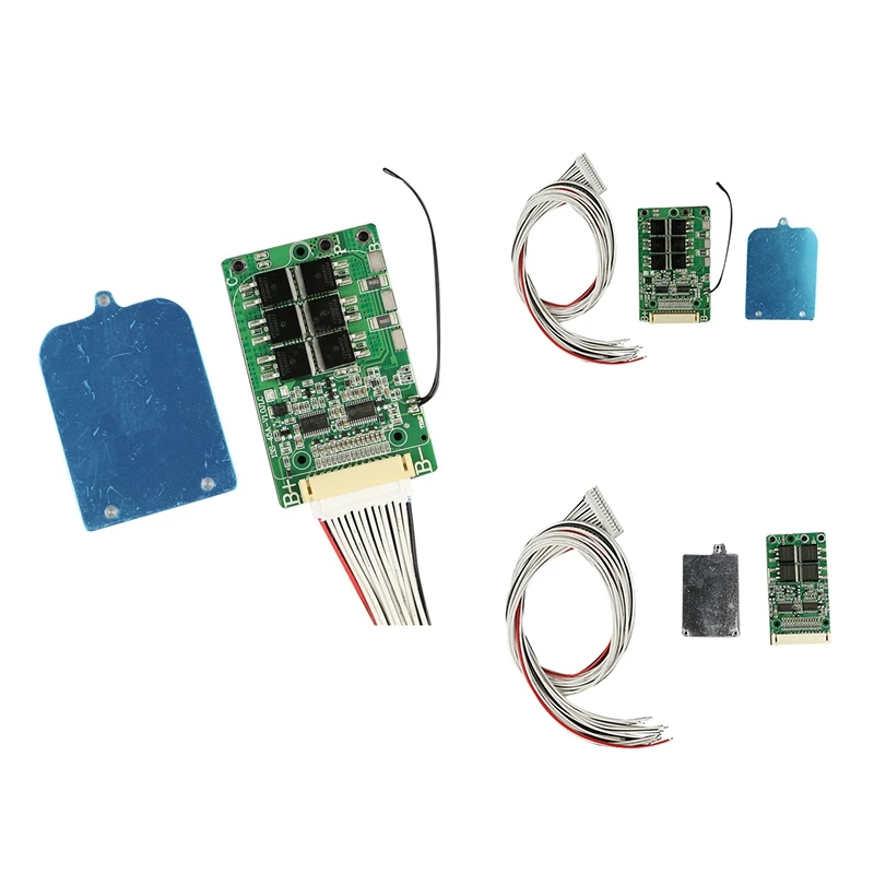 

Lithium Battery Balanced BMS 13S 48V 15A 20A 30A 18650 Packs Charging PCB PCM For E-Bike/Power Bank Solar Energy