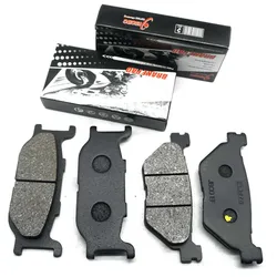 For YAMAHA XVS950A Midnight Star 2009-2013 XVS950CT V STAR 950 TOURER 2009-2017 XVS Motorcycle Front Rear Brake Pads Kits Set