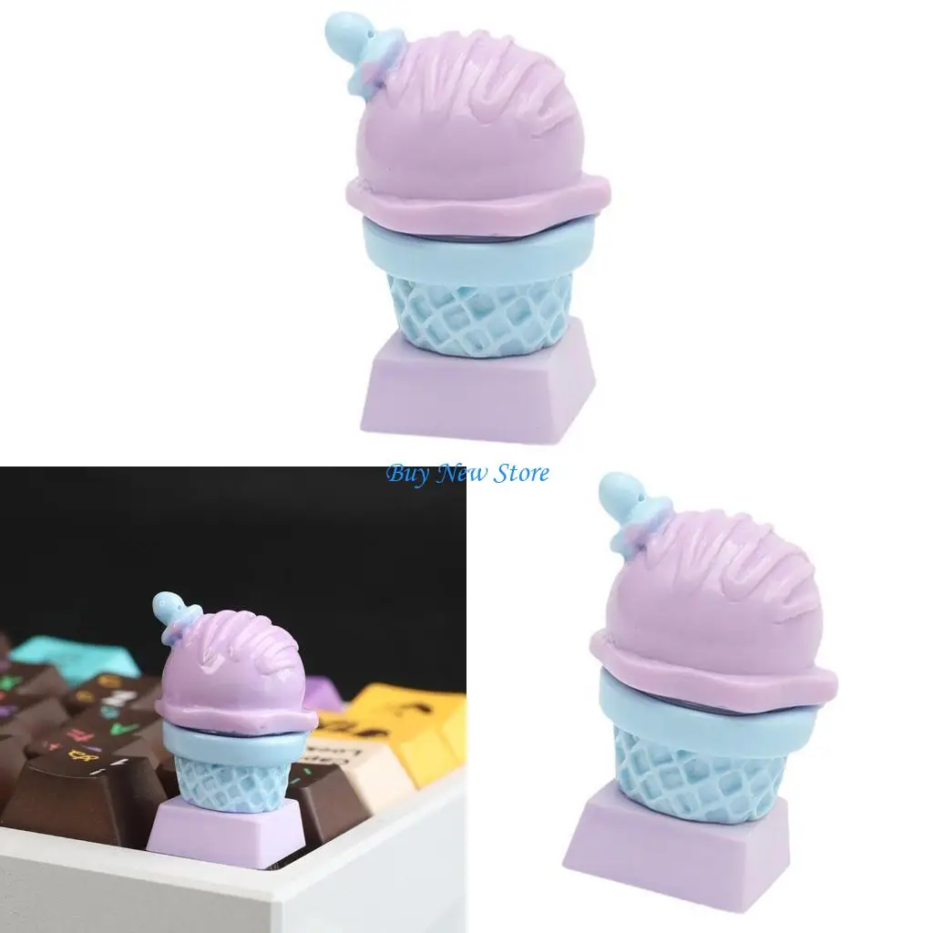 20CE resina resina sorvete casquinha compatíveis com a maioria teclados mecânicos para personalizar a
