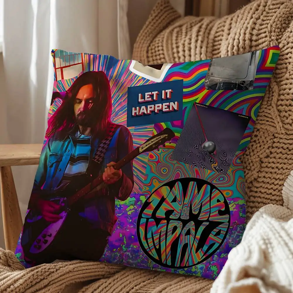 Hallucinatory gradient Tame Impala room decor para regalar pillow cover living room sofa cushion cover bedroom bed pillow cover