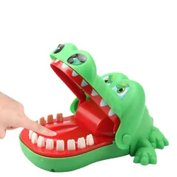 Jokes Crocodile Teeth Biting Finger Dentist Classic Family Games Funny Kids Alligator Finger-Biting Decompression Children Toys