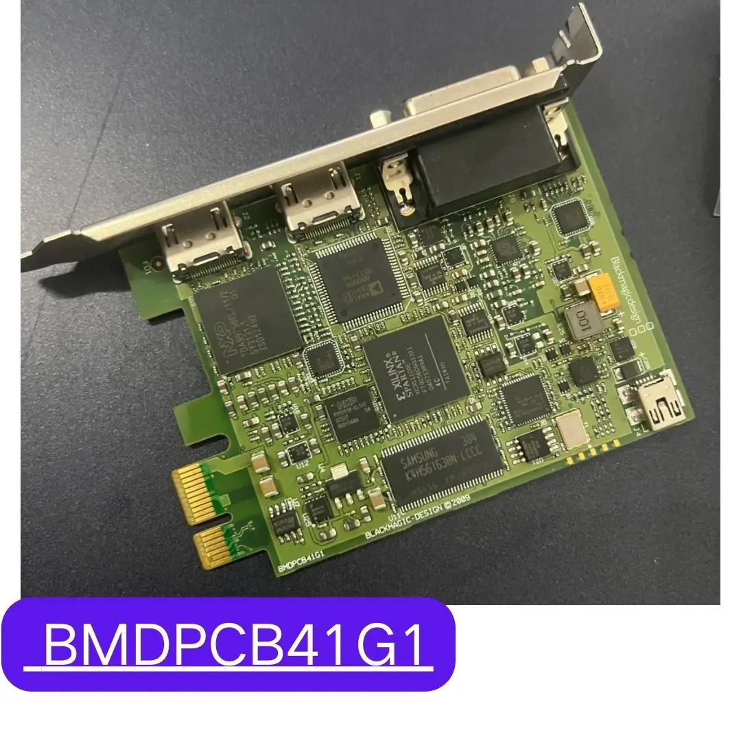 Used BMDPCB41G1 HDMI high-definition acquisition card Test OK Fast Shipping