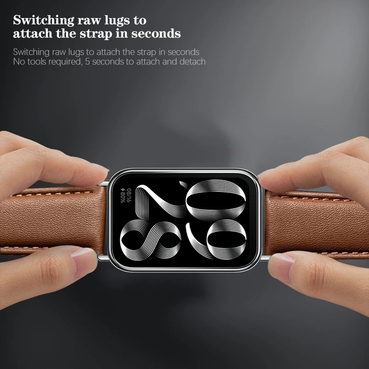 Band Leather Bracelet for Redmi watch 4 Wrist Strap for Xiaomi Mi band 8 pro watchband Smart watch Sports Strap Accessoeies image 5