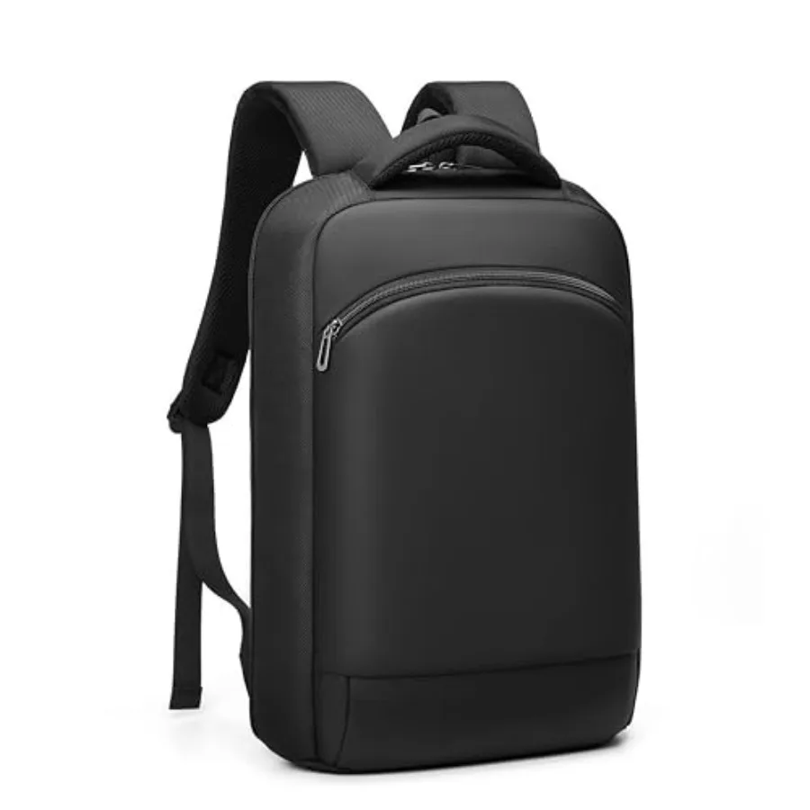 

Slim Laptop Backpack for Men 15.6 Inch Lightweght Business Backpack Waterproof Travel Backpack with USB Charger Port Computer B