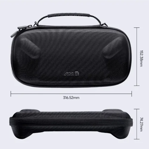 Imagen 2 del producto En Stock, fundas de transporte JSAUX para ROG Ally X, bolsas de almacenamiento, fieltro de lana 900D, bolsas impermeables resistentes a aplastar, accesorios ROG Ally X