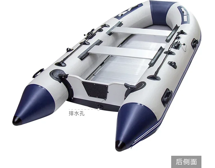 ل 5-6 شخصين Angriffs boote mit الألومنيوم boden 3,8 m PVC Antik olliions fischen Schlauchboot Ruderboot سرعة طوف Zubonych