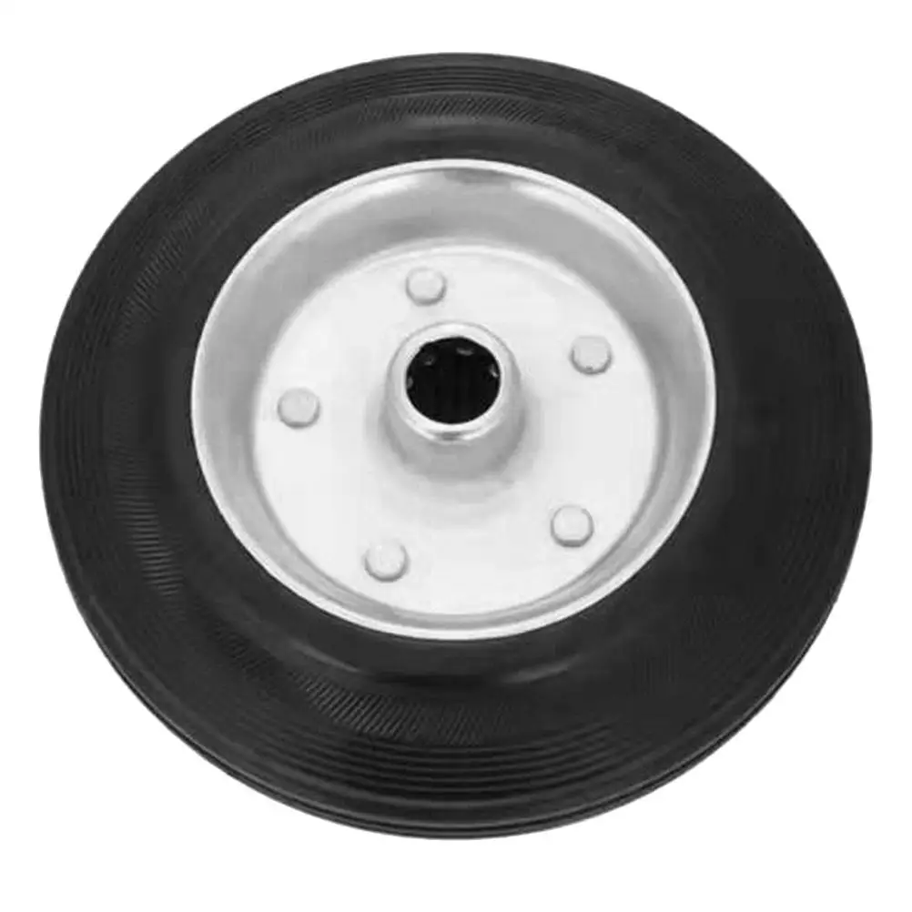 

Industrial Rubber Furniture Casters Solid Caster Heavy Duty Replacement Movement Wheel Perfect for Various