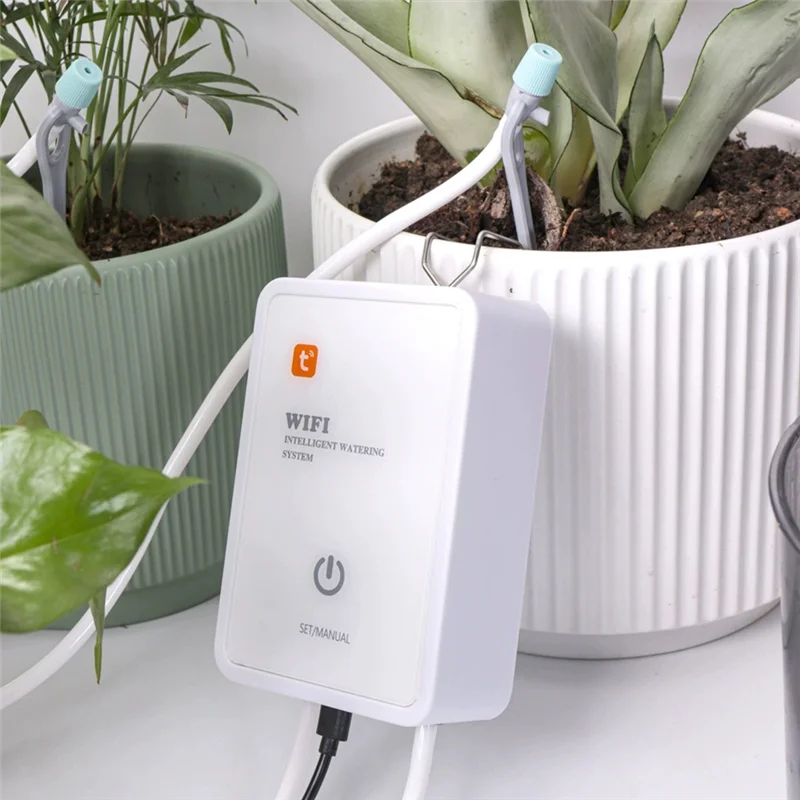 Y01A Tuya Wifi الذكية الزواحف مبيد مرابي المرطب التلقائي جهاز الري بالتنقيط العناية بالحديقة جهاز التحكم في الرطوبة ل Pla