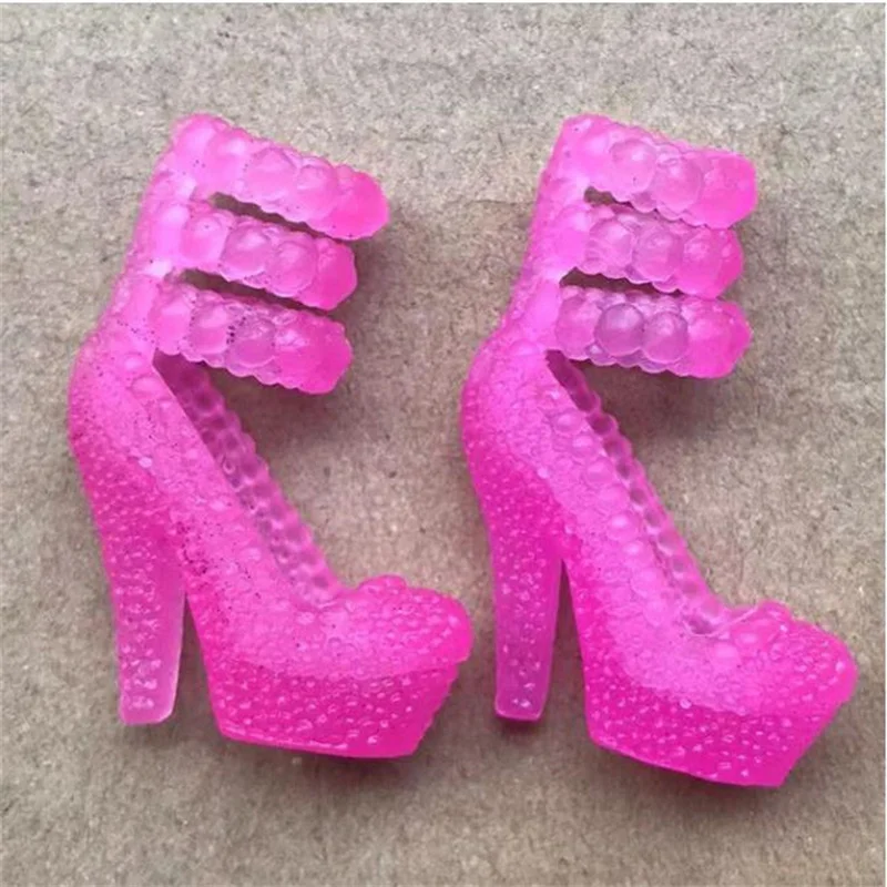 Doll Lady Shoes for Princess Cute Female Doll Casual Shoes Dolls Accessories Doll High Heels Shoes Girl Doll Boots Sandals