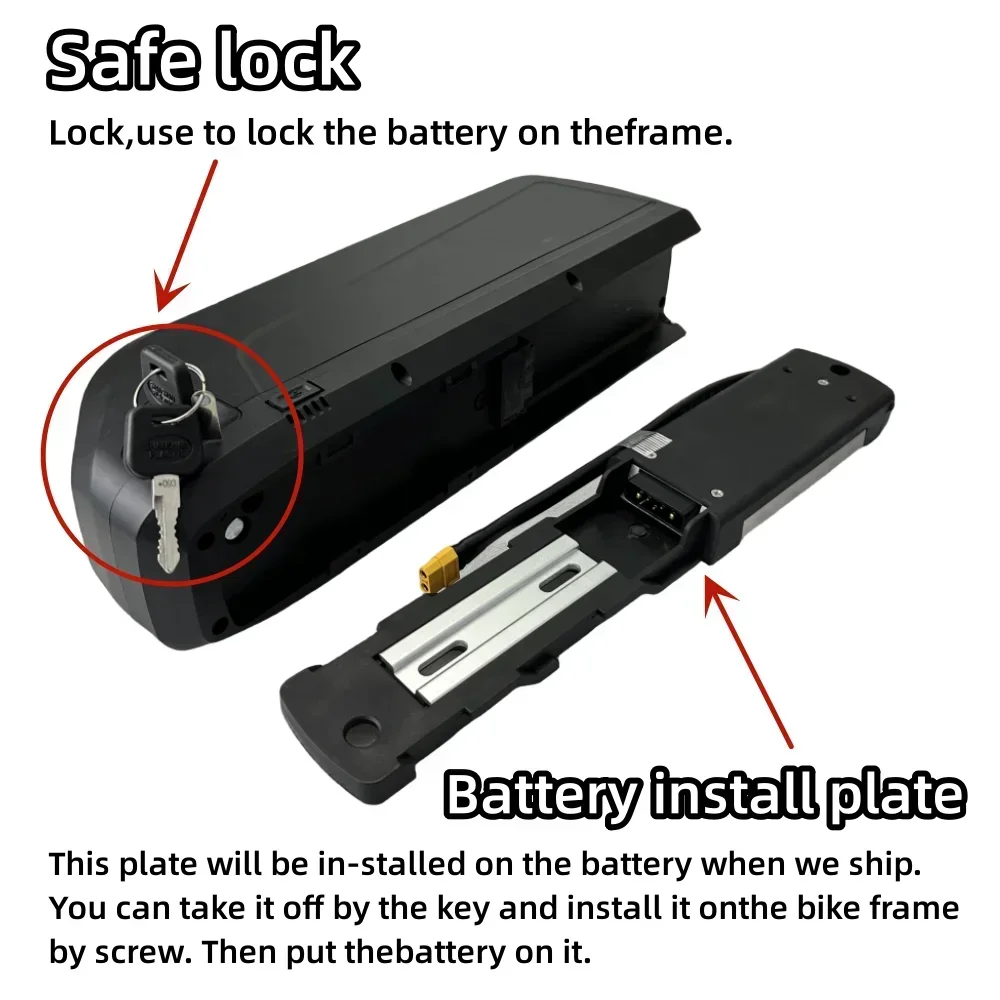 For Hailong G80 48V 30Ah Lithium-ion Rechargeable Battery Pack Suitable for Outdoor Equipment Battery Replacement