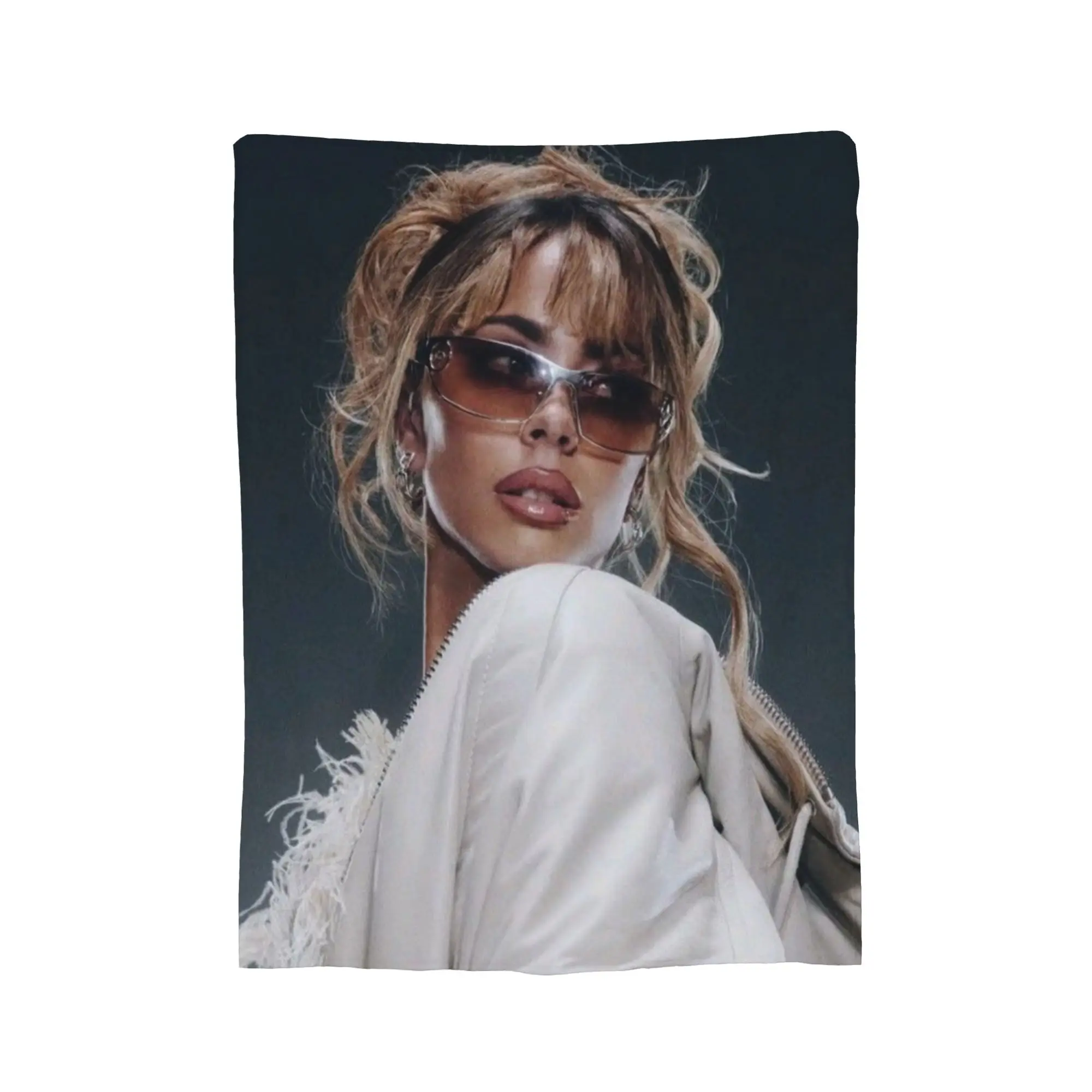 مريحة المغني تيني ستوسيل فوديرا ألبوم بطانية ميرش غرفة الزخرفية رمي البطانيات خفيفة الوزن الفانيلا للسيارة #3