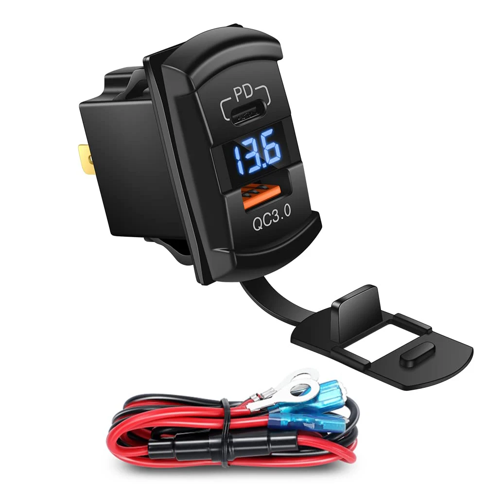 54W Usb Rocker Swit…