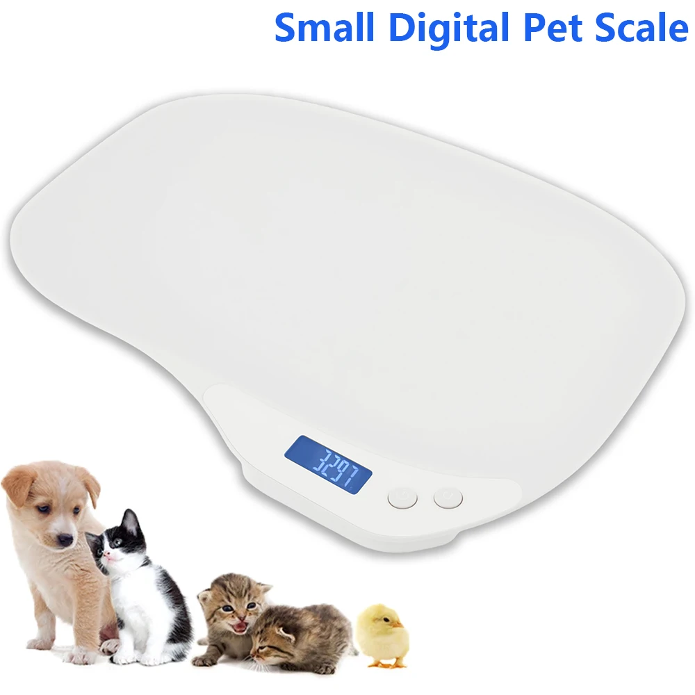 

Маленькие цифровые весы для домашних животных, высокоточные мини-электронные весы для домашних животных со светодиодным дисплеем, многофункциональные кухонные весы для взвешивания еды