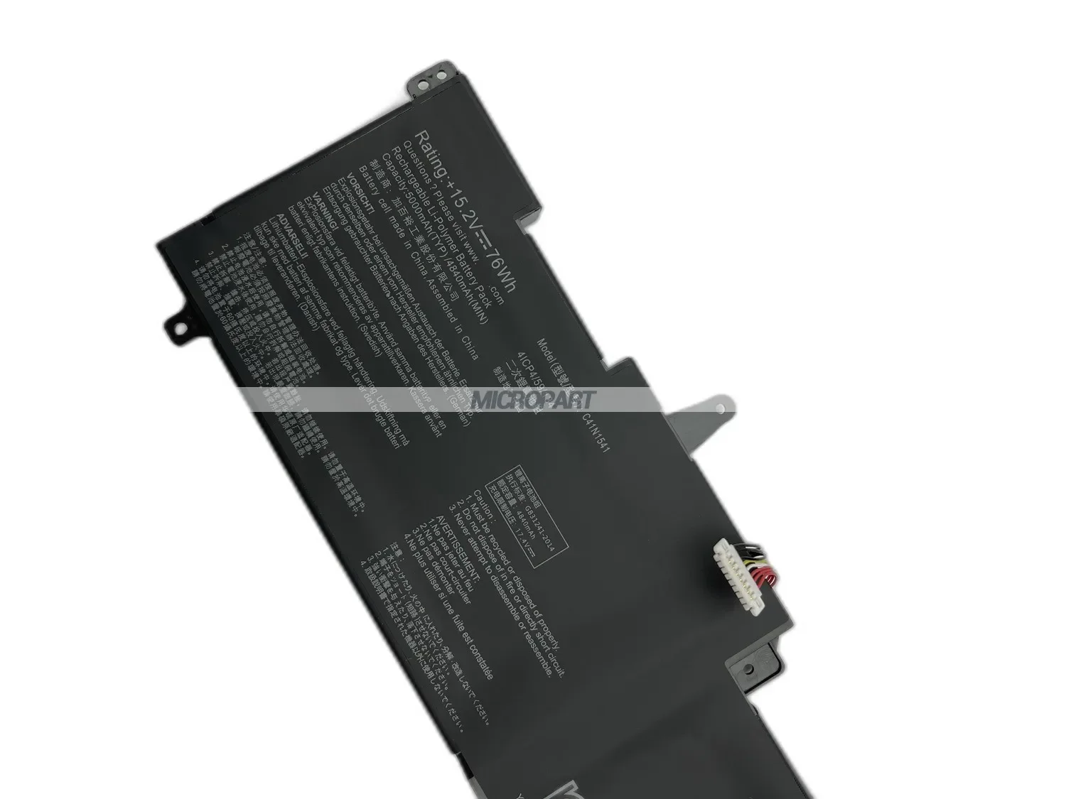 Imagem -04 - Li-polymer C41n1541 Bateria Substituição para Asus Rog Strix Gl702vm Gl702vs Gl702vt Computadores Portáteis Longa Duração da Bateria 15.2v 76wh