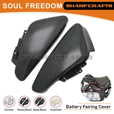 Motorcycle Accessories L&R Battery Fairing Covers Fits Suzuki Boulevard M109R Intruder M1800R VZR1800 Boss 2006-2022 Side Covers