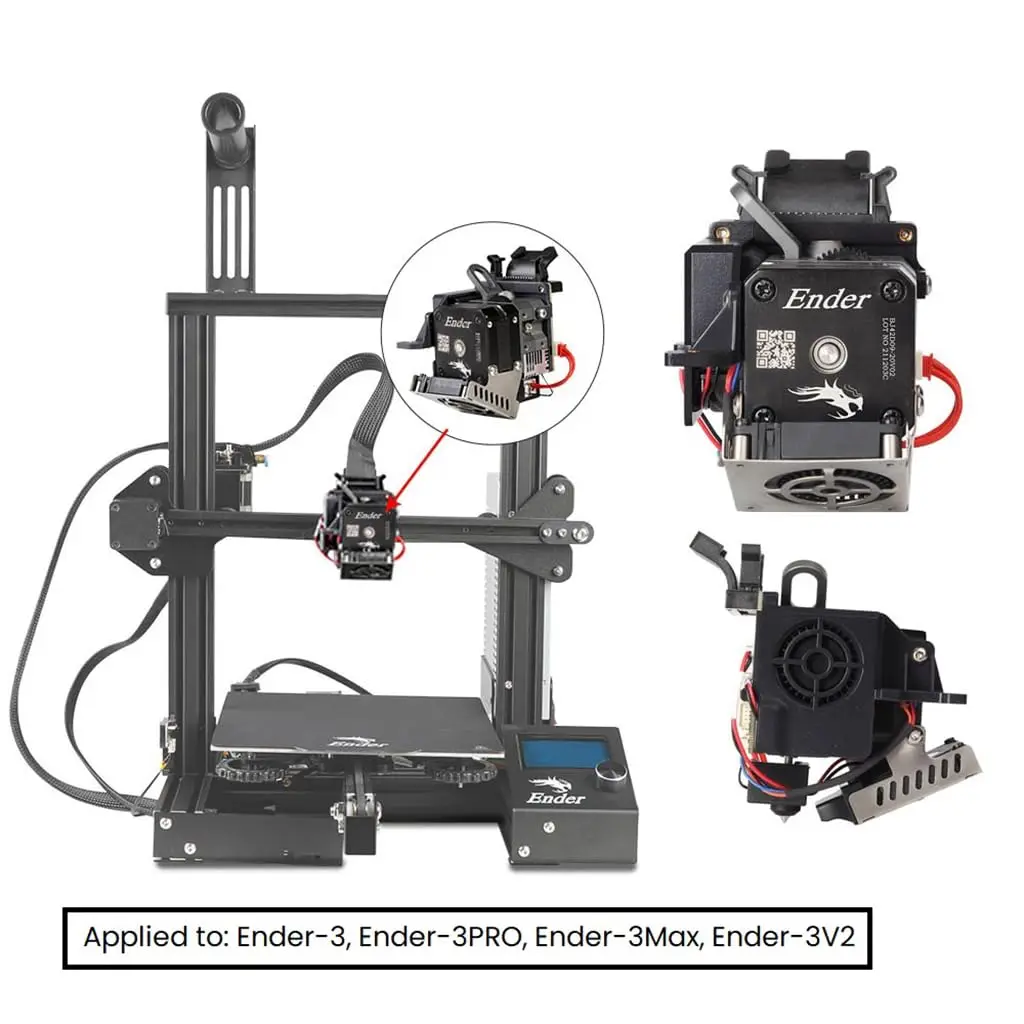 Sprite Extruder Upgrade Heater Block Kit for Creality, Ender 3 S1