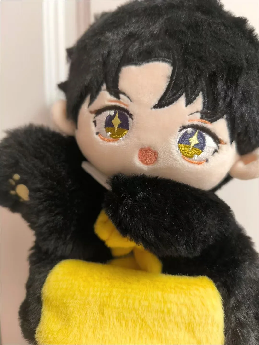 20 センチメートルハンドパペットアニメクラインモレッティミステリーの主コスプレフィギュアぬいぐるみ綿ボディぬいぐるみ交換可能なギフトクリスマス