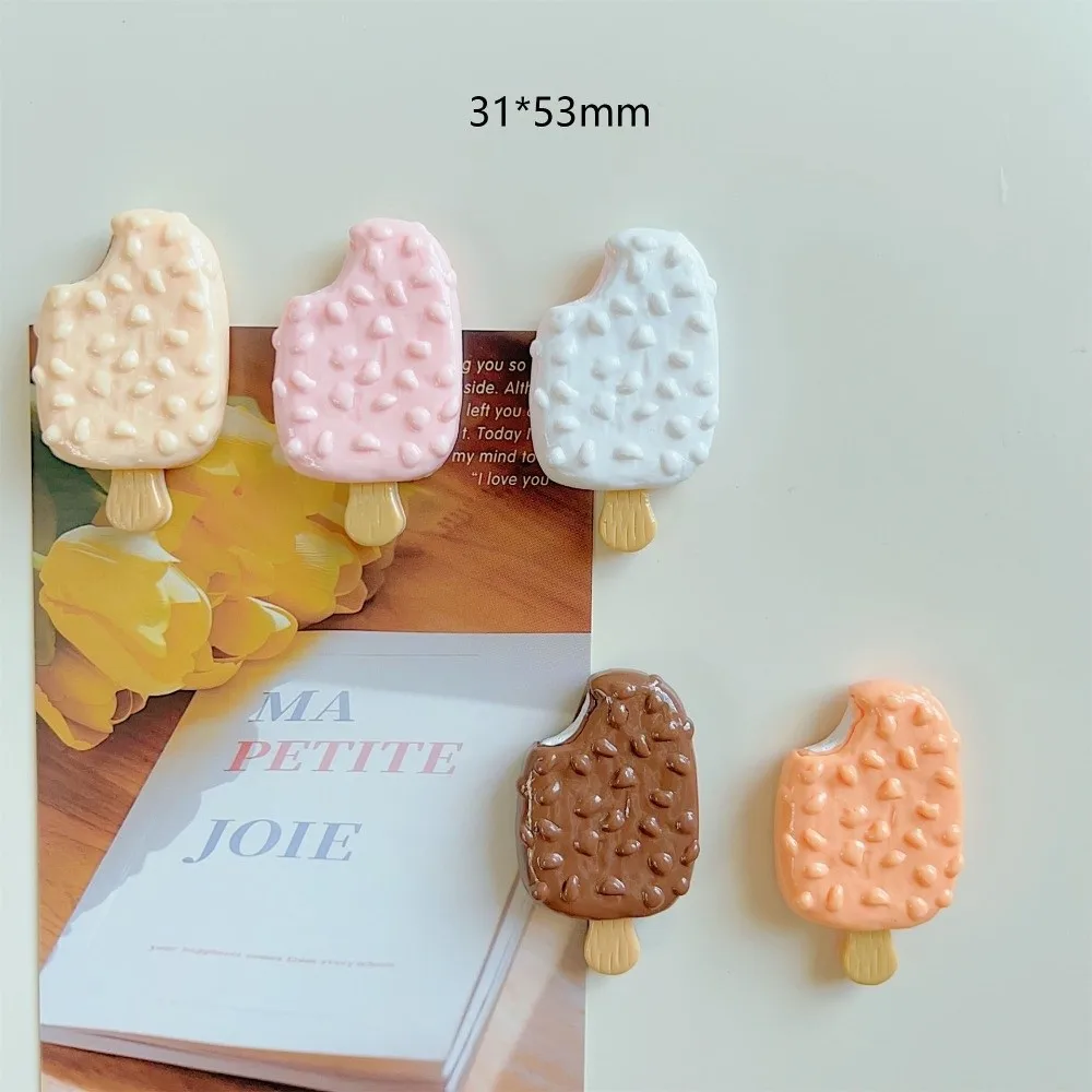 5/6pcs Simulated Food Fridge Magnets Strawberry Kitchen Decor Magnetic Decorative Magnets Watermelon Refrigerator Magnets DIY