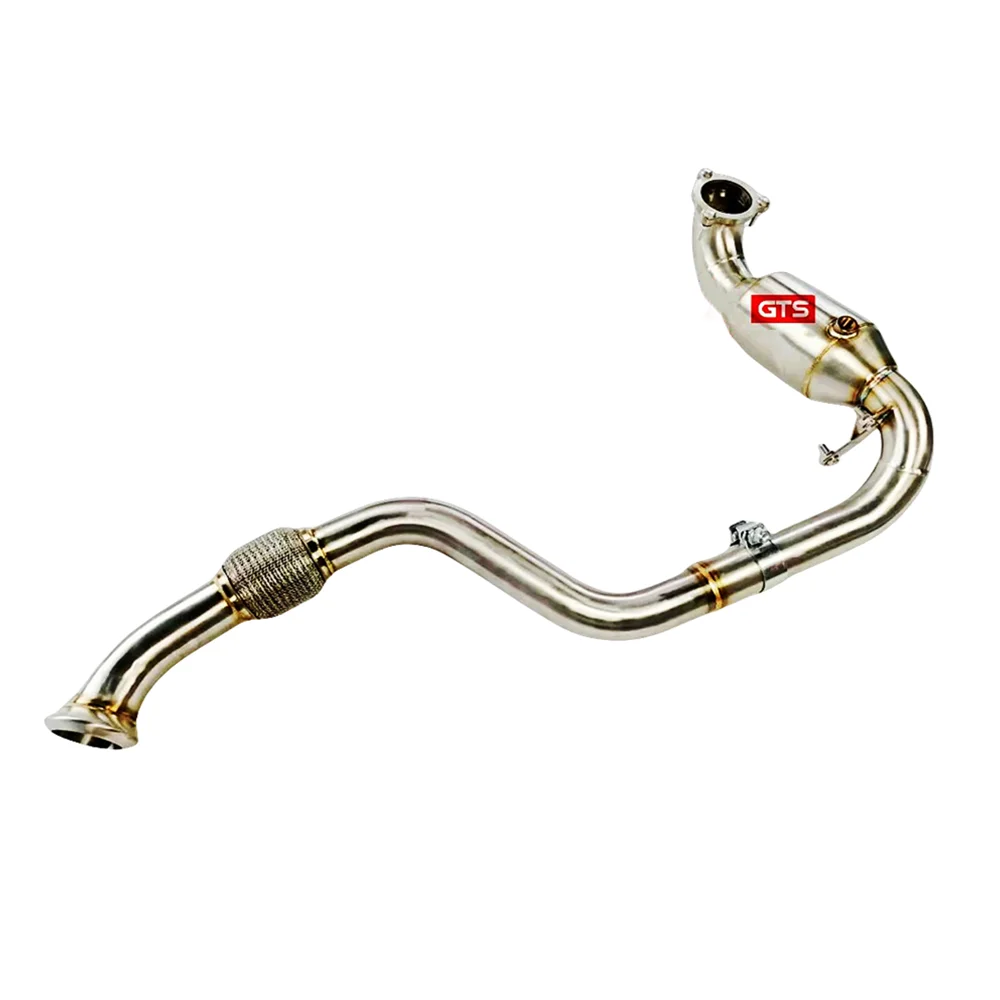 For Mercedes-benz CLA250  A250 2013-2018 2.0T  engine head section high flow exhaust system muffler no cat downpipe