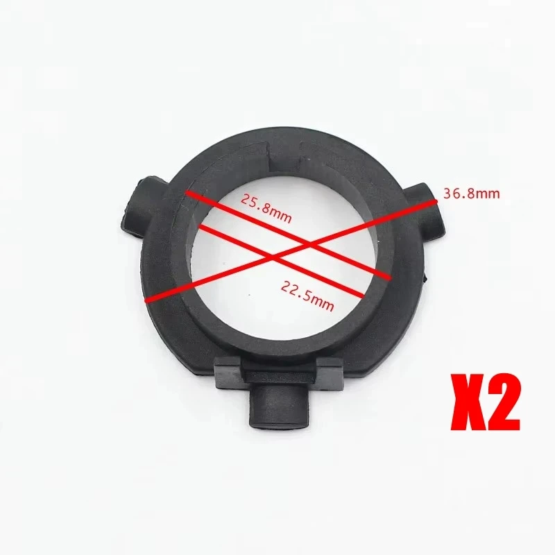 Rockeybright LED H7 adapter Base for Hyundai Veloster i30 low beam LED H7 Bulb Holder for KIA K4 K5 Sorento LED headlight socket