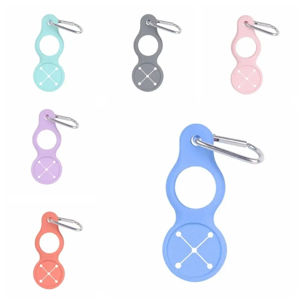 Food Grade Silicone Sports Kettle Buckle Carabiner Tight Enough Easy To Use Portable Can Free Hands Hang Scarves