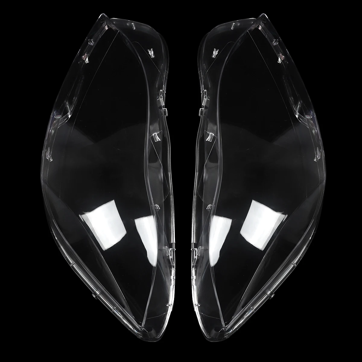 المصباح الإسكان لمرسيدس CLS W218 عدسة المصباح الأمامي اليسار اليمين 2010-2014 قبل LCI كشافات غطاء Magickit #4