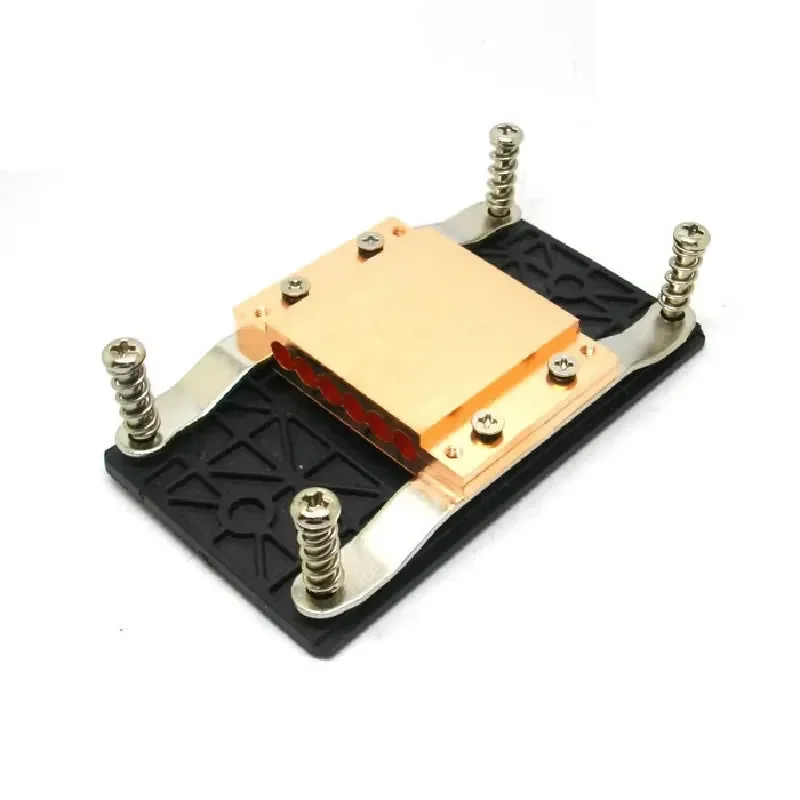 Copper Cooling System Heat Pipe Clamp Customizable Size
