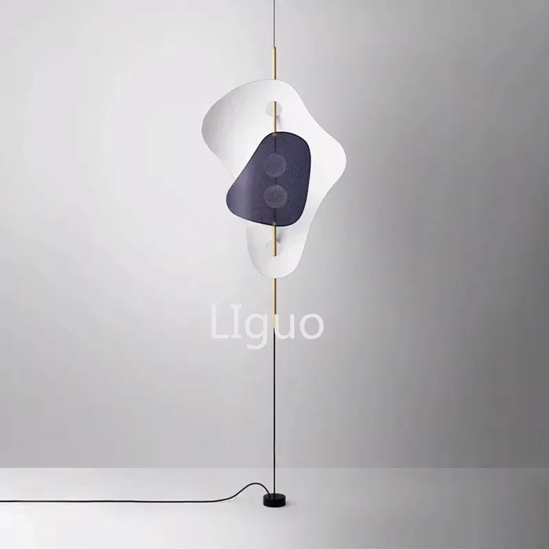 

Living Room Vertical Modern Model Room Hotel Creative Minimalist Bedroom Nordic Lamp Floor Lamp Designer Soft Study