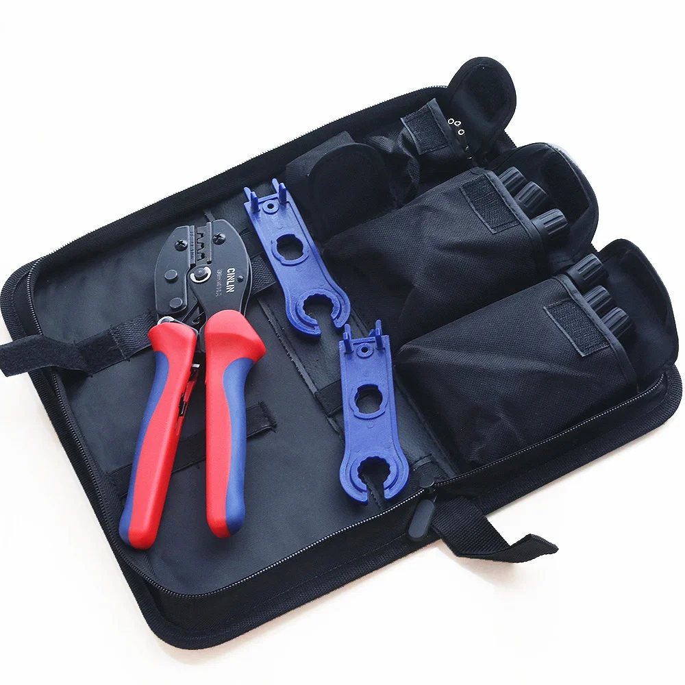 Solar Photovoltaic Terminal Crimping Pliers 220cm LY-2546B Solar Panels Waterproof Seal Connector Tool Single Pliers Set