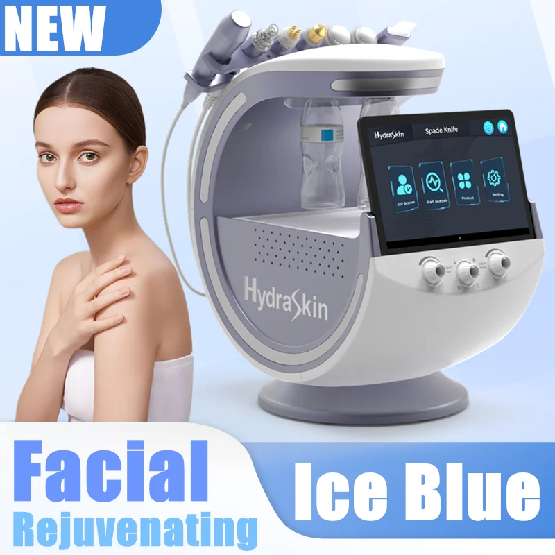 

Hydro Dermabrasion H2O2 Machine skin cleaning facial oxygen cleaner Hydrfacials Aqua Peel RF wrinkle removal skin care machine