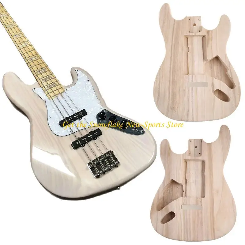 E56D Maple Guitar Barrel Body Already Polished Punched Electric Guitar DIY Accessory