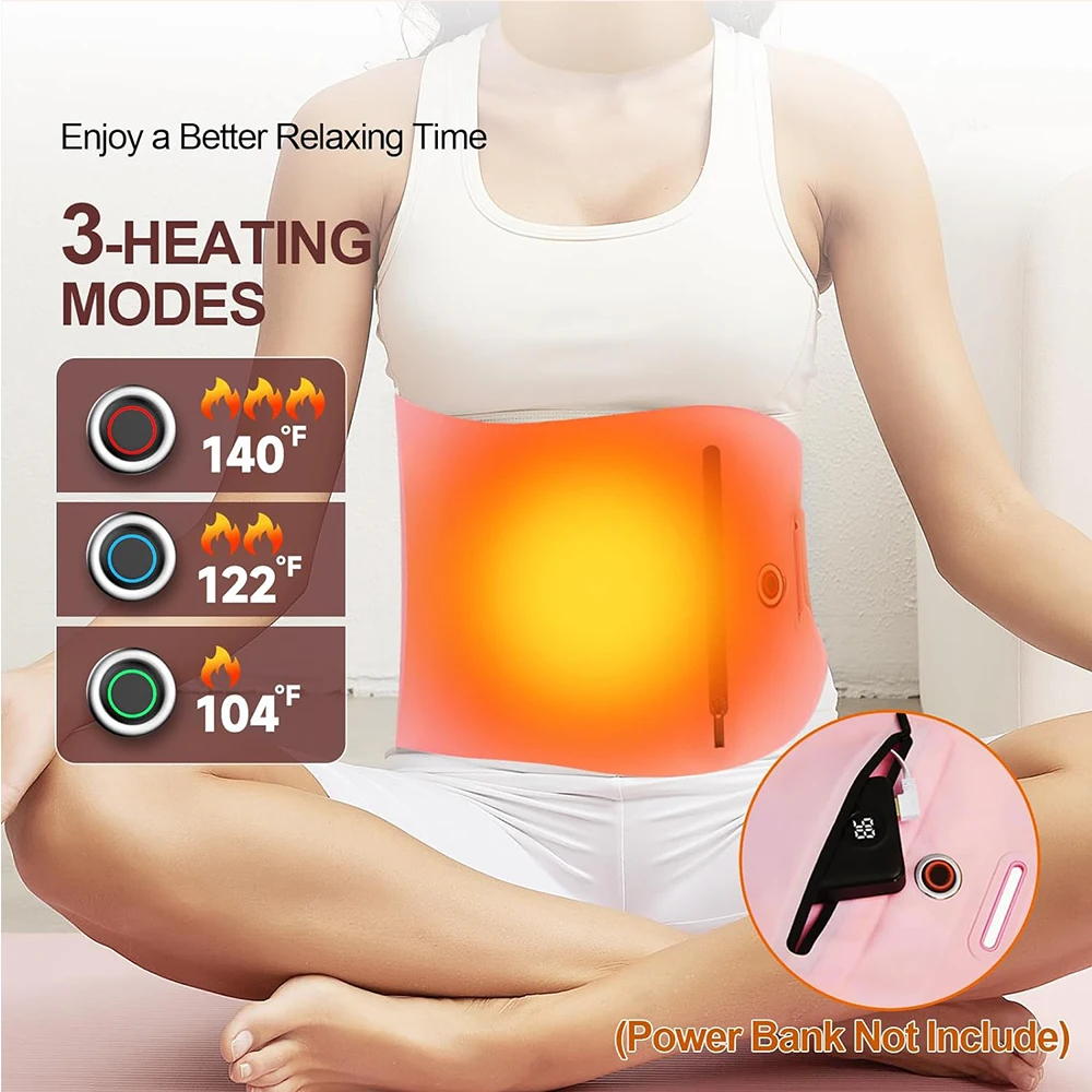Hot selling：Organic Cotton Castor Oil Pack Wrap Flexible Heating Compress for Sports Use