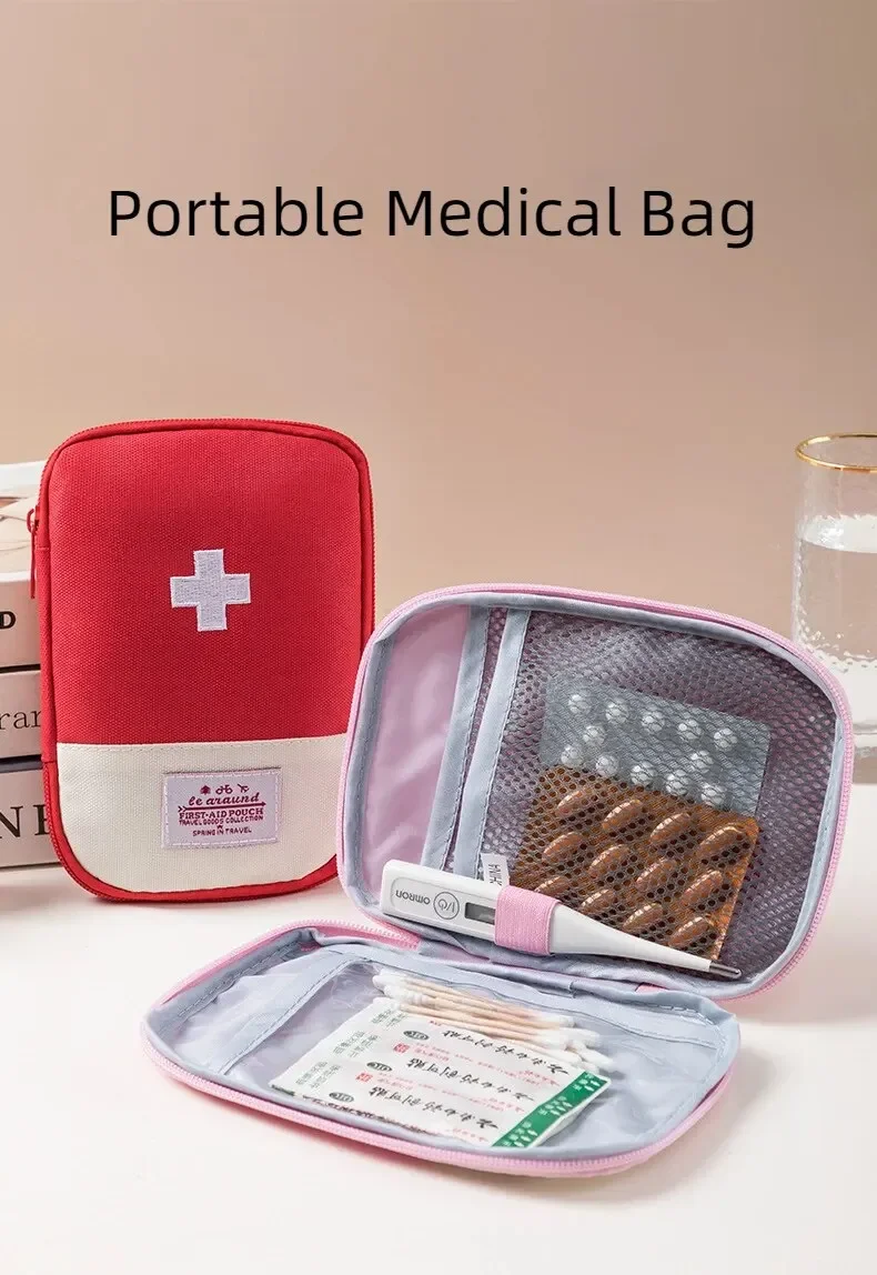 

Wholesale 3 Pcs/set Portable Medical Storage Camping Emergency Bag First Aid Kit Organizer Home Outdoor Travel Pill Case