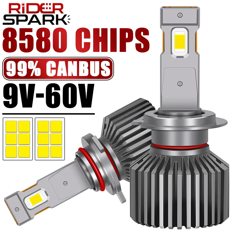 

4300000LM 3900W H7 H4 LED Headlight K5C Canbus H11 H8 H1 HB3 9005 HB4 9006 9012 HIR2 H9 6500K 30PCS 9054 CSP Car Light 12V 24V