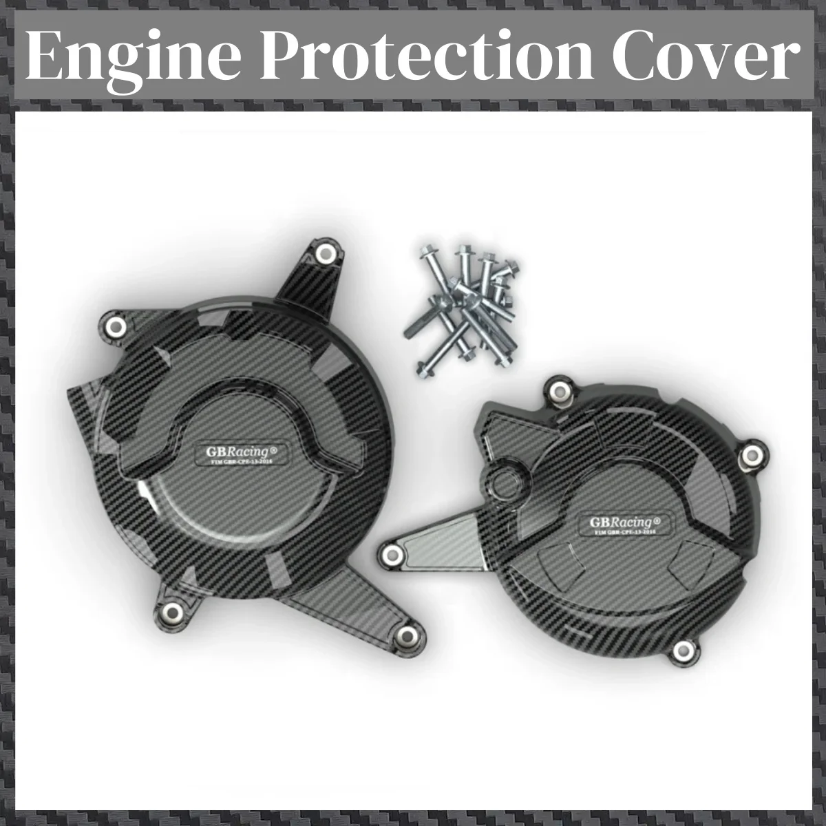 

GBRacing for Ducati Panigale 899 2014 2015 Carbon Fiber Pattern Clutch Pulse Protective Cover Motorcycle Engine Protective Cover