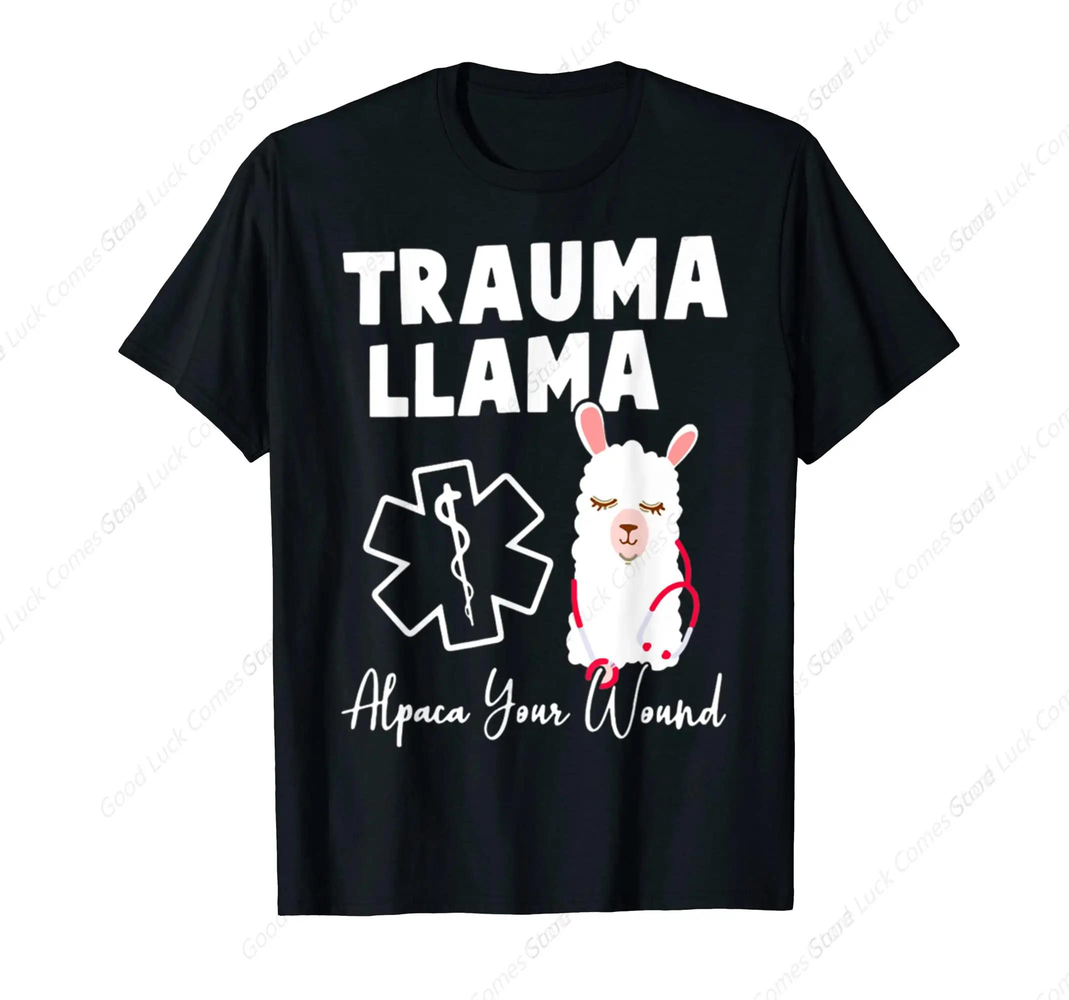 Funny Trauma Llama Alpaca Your Wound NurseT-Shirt