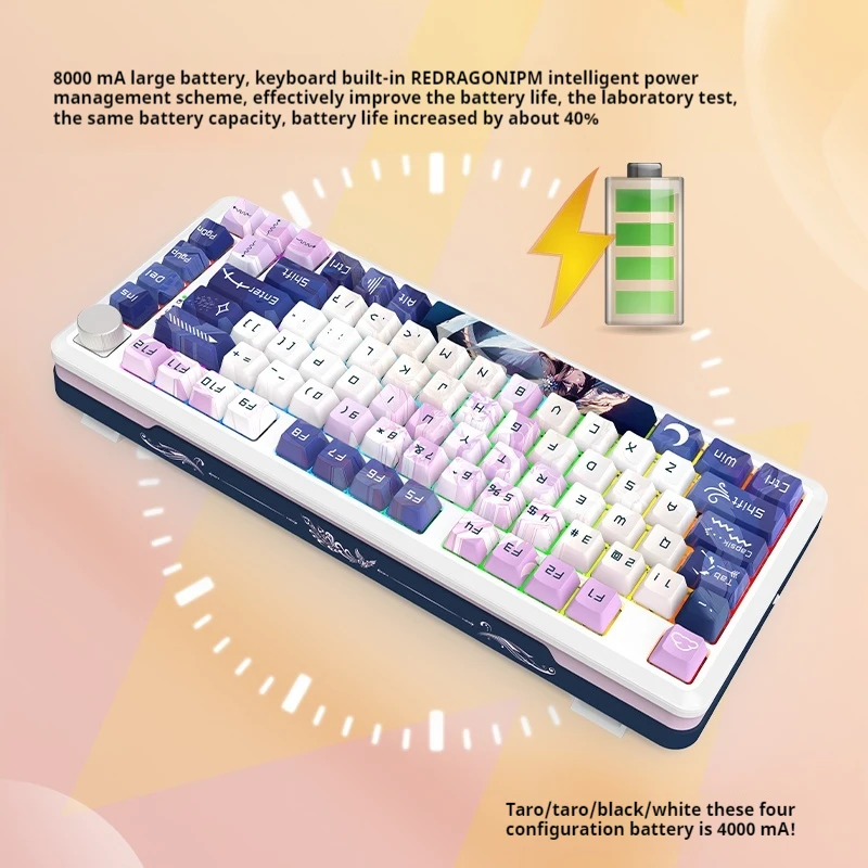 The Third Mock Examination Mechanical Keyboard 82 Keys Multi Color Selection Is Suitable For Electronic Game Players To Work