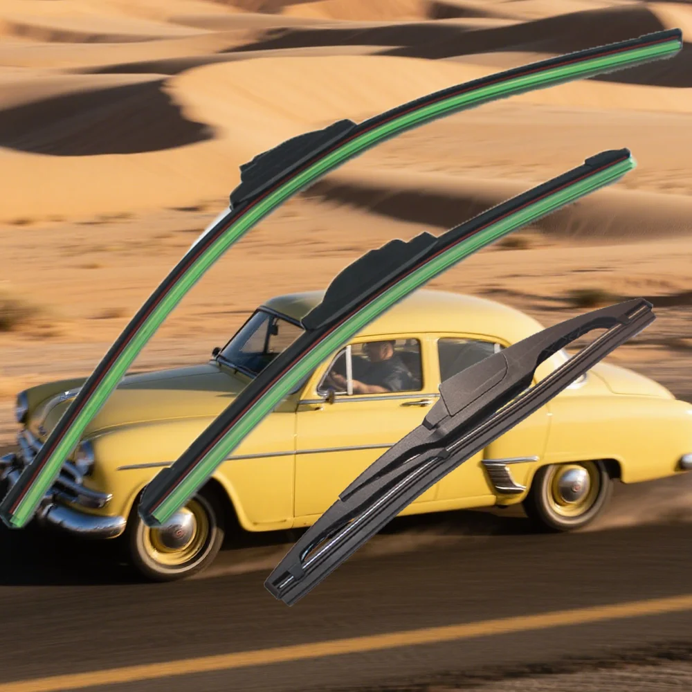 

For Renault Koleos HZG MK2 2016-2023 2017 2018 Wiper Front & Rear Wiper Blades Windshield Windscreen Window Brushes 26"+16"+9"