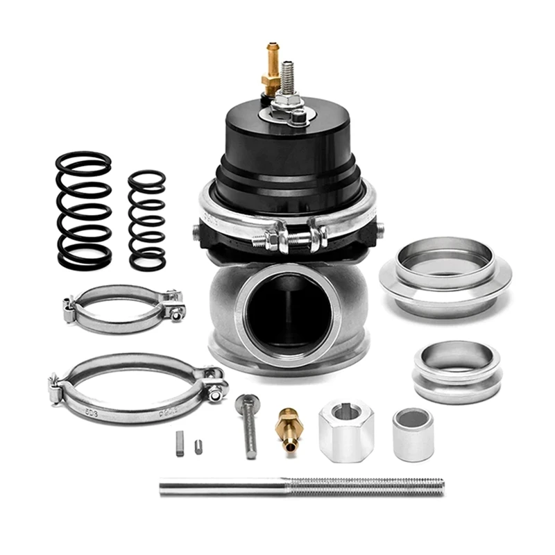 

AU05 -60Mm Wastegate Turbo External Kit With V-Band Flange And Clamp Universal Turbo External Waste Gate For Turbo Manifold