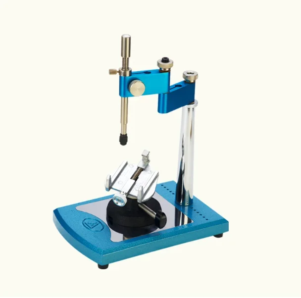Dental Lab Parallel Surveyor, Fully Adjustable Square Base Observation Tool for Denture Casting