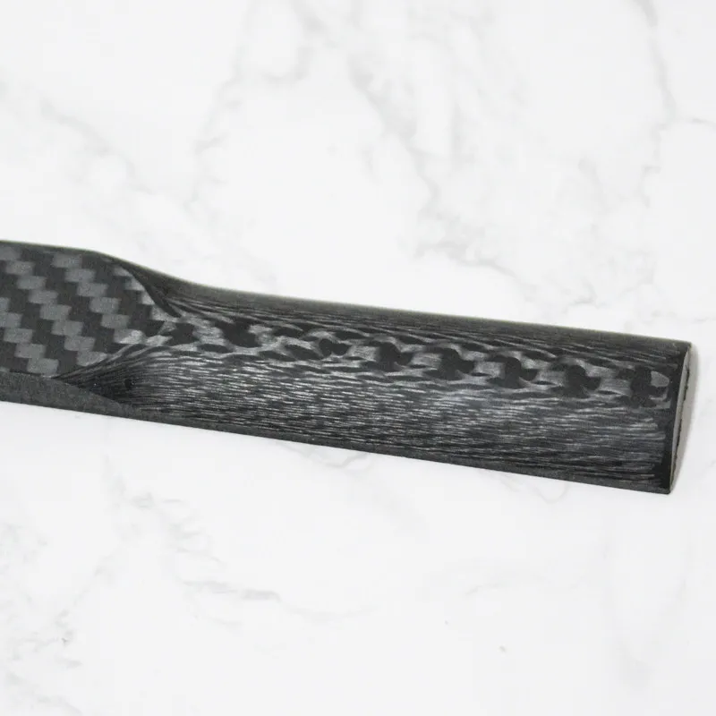 Carbon Fiber Shank Material Patch Toray Full 3K Twill Matt Floral 6 To 10mm Thick