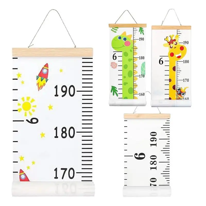 

Wall Measurement For Height Kids Removable Kids Measuring Chart Growth Tracker With Lanyard Removable Reusable For Home Decor