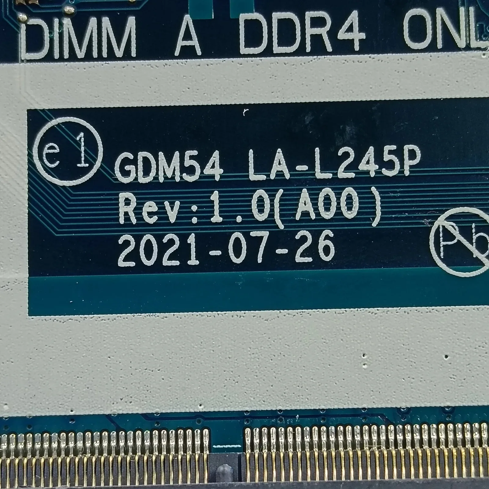 35/45 Pins Laptop Motherboard For Dell Vostro 3515 Inspiron 3515 Athlon 3050U R3-3250U R5-3450U R3-3250U Mainboard LA-L245P