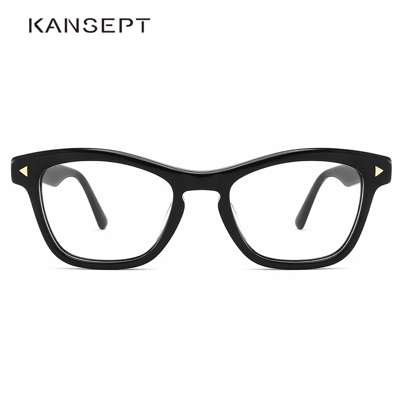 

KANSEPT Acetate Glasses Frame Women Men Optical Myopia Prescription Eye Glasses 2022 Hyperopia High Quality Eyewear Frames