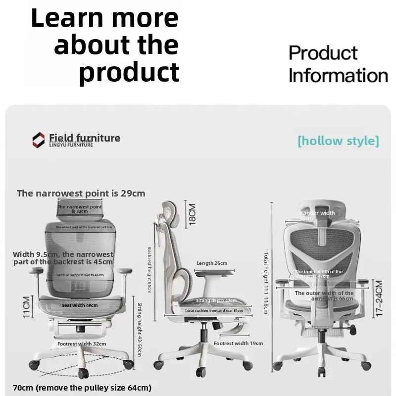 New Model Durable Computer Chair Gaming Chair Recumbable Sofa Back Chair Ergonomic Office Desk Chair
